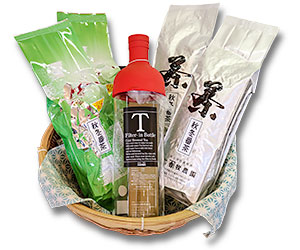 秋冬番茶とフィルターインボトルセット